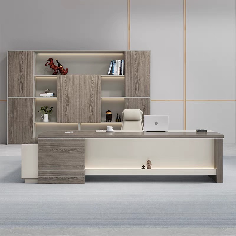 Bàn giám đốc chân tủ hồ sơ BGĐ112