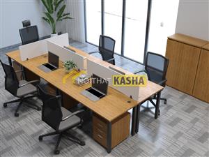 Bàn cụm 5 chỗ văn phòng BC196