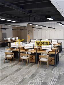 Bàn cụm 6 chỗ chân sắt mới BC229