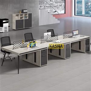 Bàn cụm chân sắt văn phòng BC192