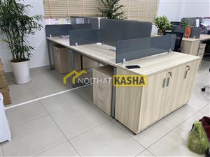 Bàn cụm văn phòng có tủ hồ sơ BC216