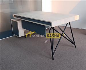 Bàn trưởng phòng chân chéo sắt mới BTP05
