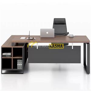 Bàn trưởng phòng liền hộc tủ BGĐ04