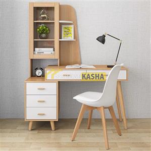 Bàn học sinh kết hợp kệ sách BHS66