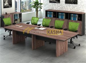 Bàn họp 3 chân gỗ BH26