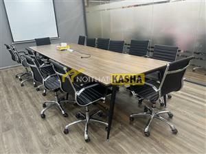 Bàn họp chân col sắt BH137