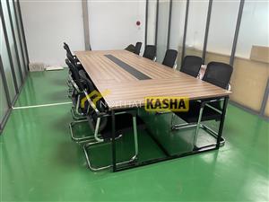 Bàn họp chân khung sắt BH131