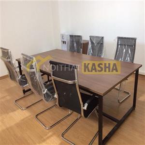 Bàn họp chân sắt BH07