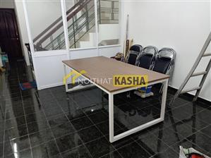 Bàn họp chân sắt chữ nhật BH38