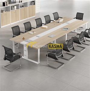 Bàn họp chân sắt kiểu BH125