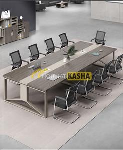 Bàn họp chân sắt kiểu hiện đại BH88