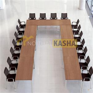 Bàn họp dài chữ U ghép nối BH08