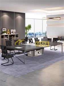 Bàn họp lớn chân sắt đơn giản KSĐG19