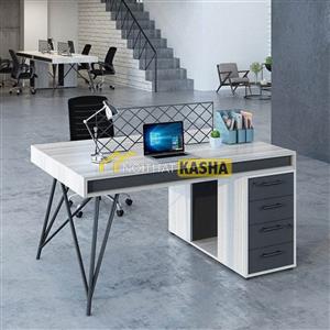 Bàn làm việc 2 chỗ ngồi chân chéo BC18