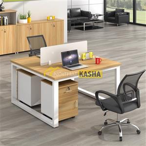 Bàn làm việc 2 chỗ ngồi có hộc tủ BC09