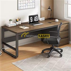 Bàn làm việc chân sắt bo BLV141