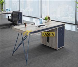 Bàn làm việc chân sắt chéo KSLS01