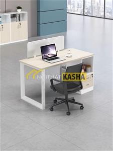 Bàn làm việc chân sắt chữ nhật BLV132