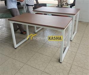 Bàn làm việc chân sắt chữ nhật lắp ngàm KSBD126