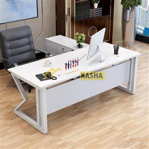 Bàn làm việc có hộc tủ chân chữ K BLV149