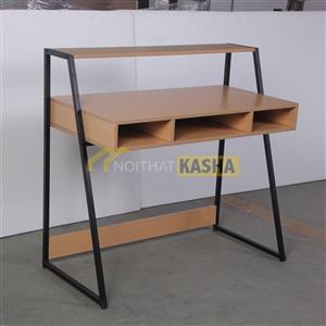 Bàn làm việc có khung kệ ô BLV46