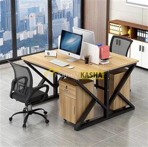 Bàn làm việc cụm 2 người chân chữ K KSCK04