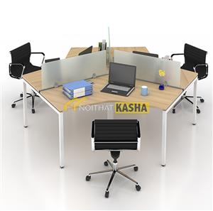 Bàn làm việc cụm 3 người BC62