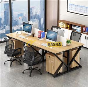 Bàn làm việc cụm 4 người chân chữ K KSCK05