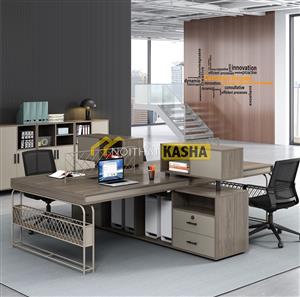 Bàn làm việc cụm 4 người hiện đại BC100