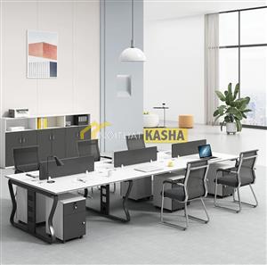 Bàn làm việc cụm 6 chân cánh bướm BC145