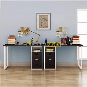 Bàn làm việc đôi chân sắt chữ nhật BC17