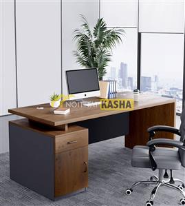 Bàn làm việc đơn chân 3 hộc tủ kéo ra BLV88