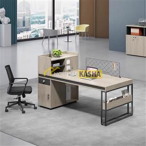 Bàn làm việc đơn liền kệ BLV119