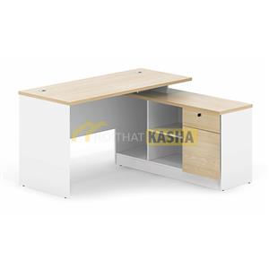 Bàn làm việc L hộc tủ BLV51