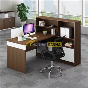 Bàn làm việc liền hộc tủ BLV23