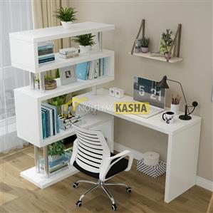 Bàn học liền kệ để sách BHS45