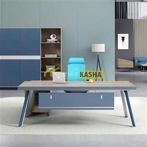 Bàn làm việc quản lý chân sắt đơn giản KSĐG08