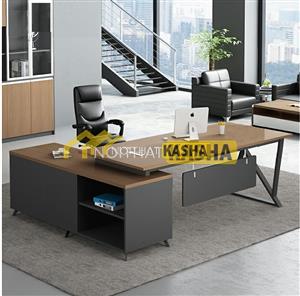 Bàn làm việc quản lý chân sắt kiểu chữ X KSCX09