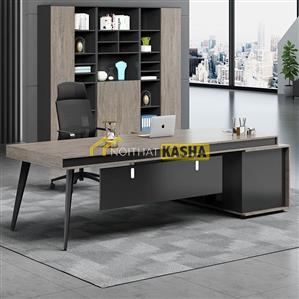 Bàn làm việc quản lý chân sắt trụ KSTL14