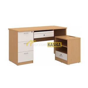 Bàn nhân viên có hộc tủ BLV137