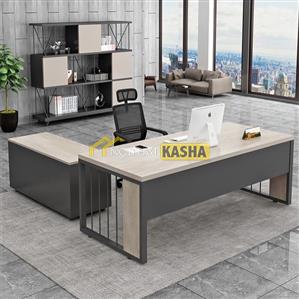 Bàn trưởng phòng kết hợp tủ rời BGĐ76