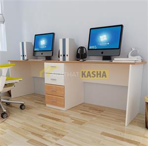 Bàn văn phòng 2 màu sắc BC27