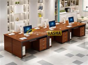 Bàn văn phòng cụm 6 chỗ BC227