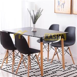 Bộ bàn 4 ghế mặt bàn chữ nhật BA01