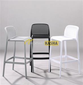 Ghế bar full nhựa GB08
