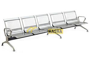 Ghế inox băng chờ 5 chỗ ngồi GBC04