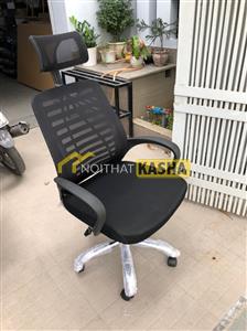 Ghế nhân viên xoay màu đen GNV44