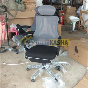 Ghế trưởng phòng lưới màu xám GTP09