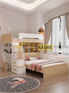 Giường tầng kết hợp tủ GN10