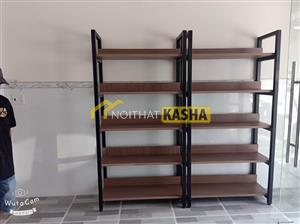 Kệ trang trí khung sắt vuông TC39